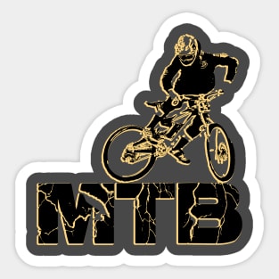 downhill, MTB Sticker